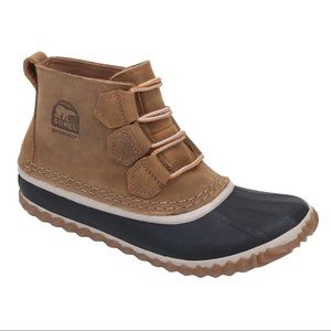 Women’s Sorel Out ‘N About Leather Duck Boot